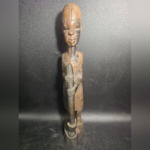 Handcrafted Brown Wooden Sculpture‎